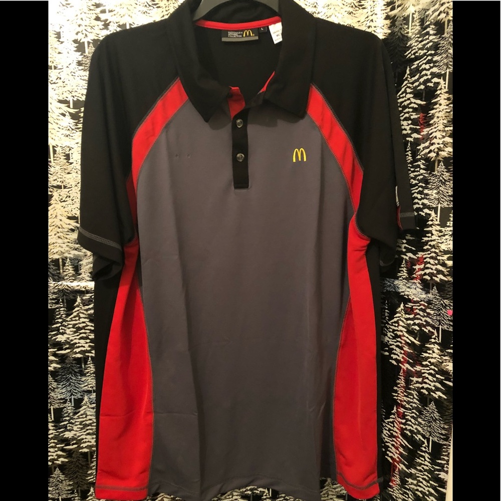 McDonald’s work shirt free in bundle 2+ items